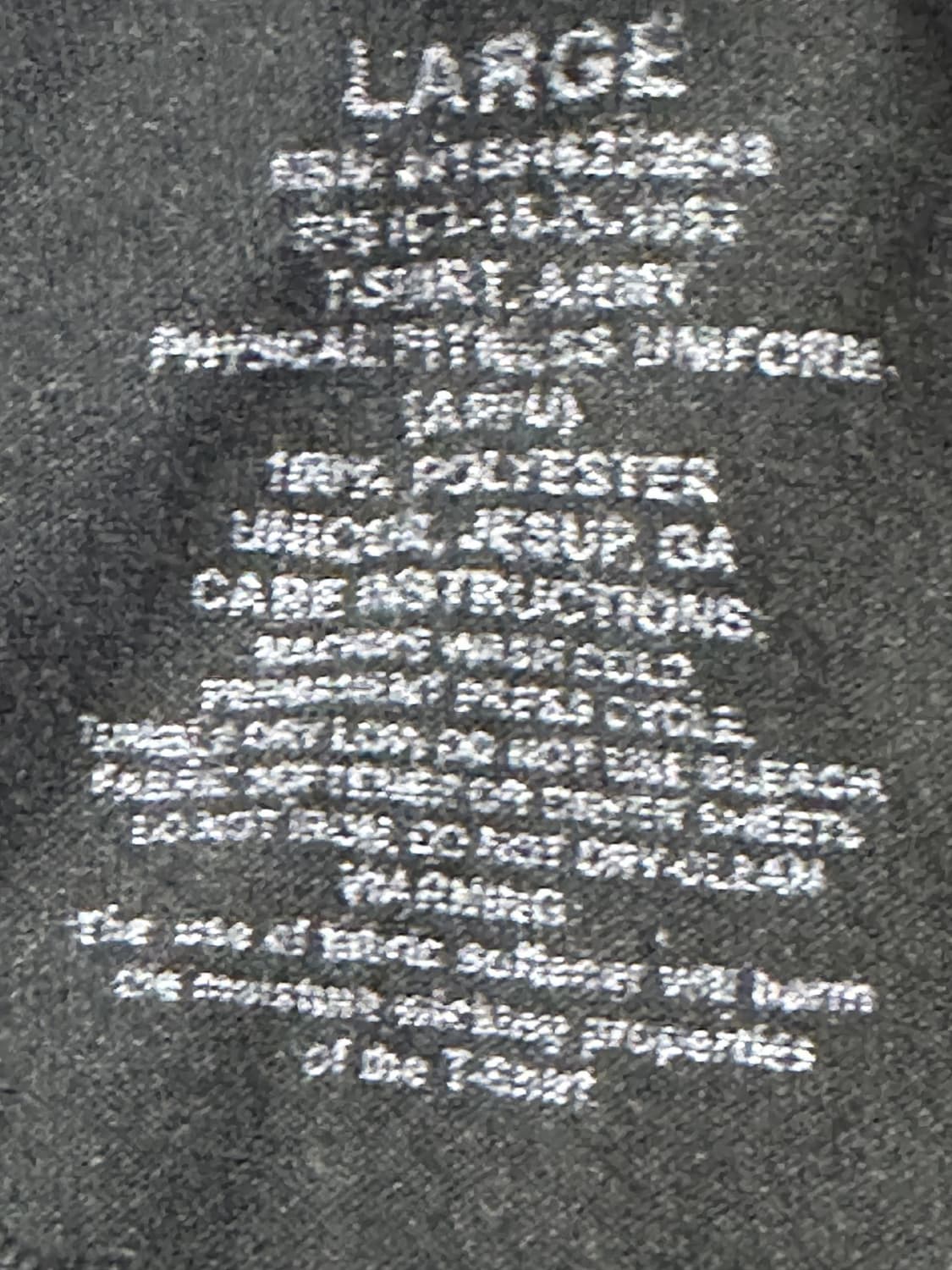 미육군 APFU 체육복 트레이닝복 긴팔 티셔츠 (L) (16) 상품이미지6