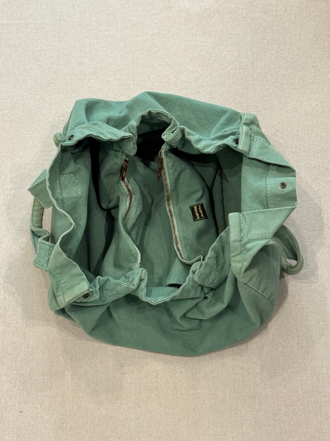 캐피탈 헤비 캔버스 멀티 스페이스 토트백 상품이미지4