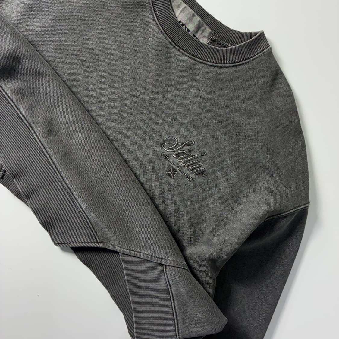 Satur 세터 더블린 피그먼트 맨투맨 상품이미지3