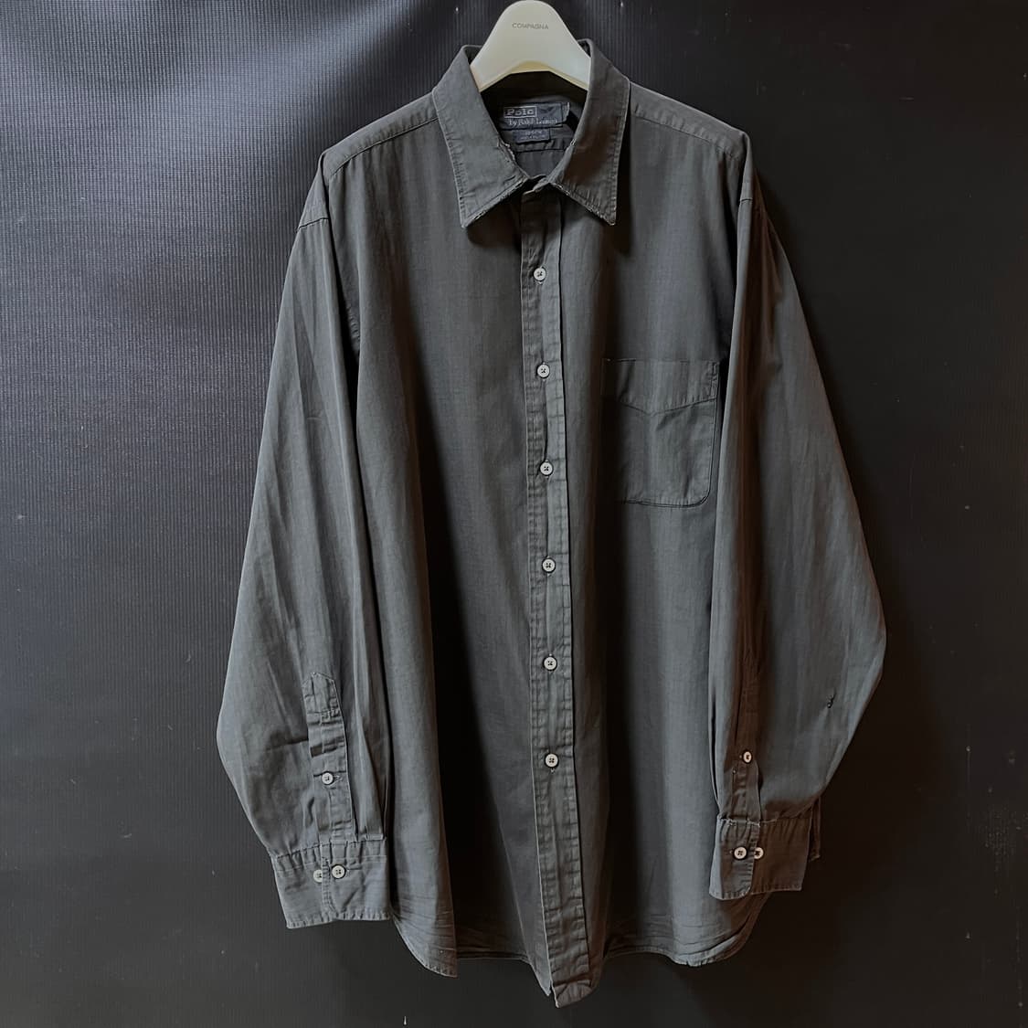 폴로 랄프로렌 그런지 앤드류 셔츠 차콜 17 1/2  상품이미지1