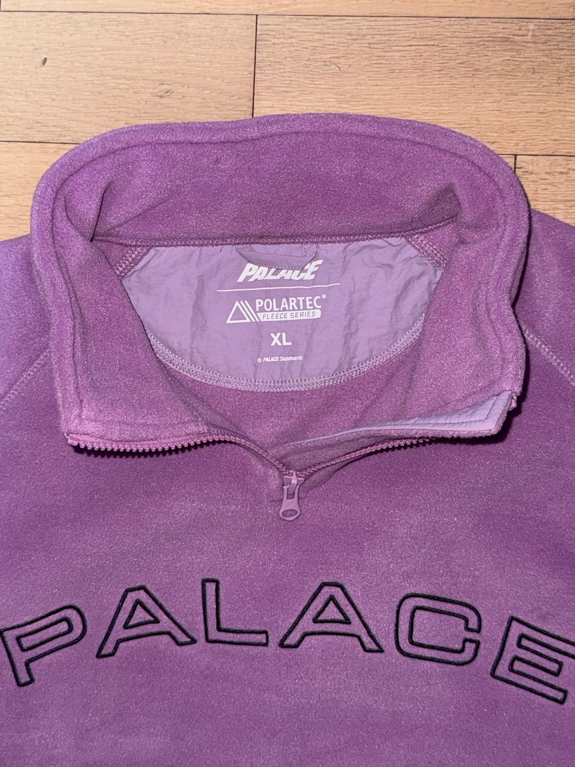 팔라스 23fw 폴라텍 플리스 라일락 xl 상품이미지2