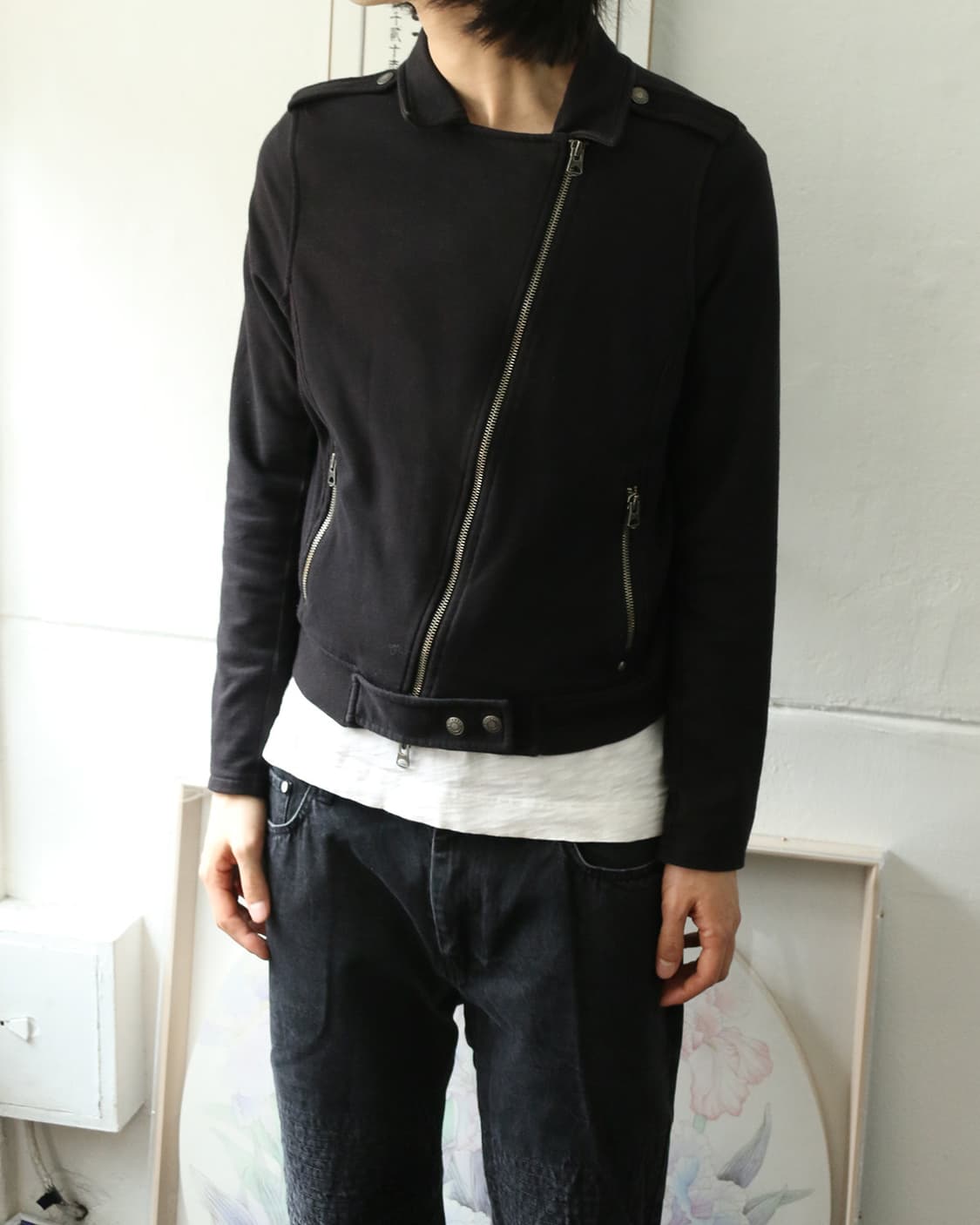 아르마니 익스체인지 바이커 자켓  상품이미지2