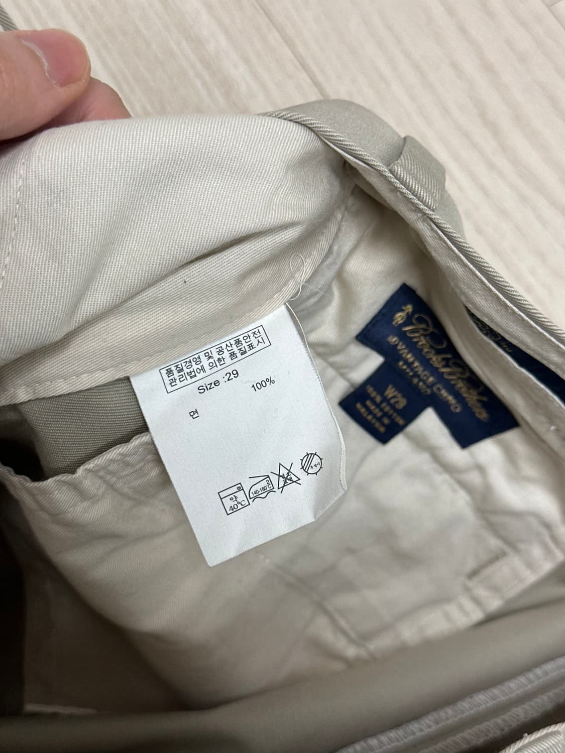 브룩스브라더스 치노팬츠 라이센스 이전 제품 상품이미지9