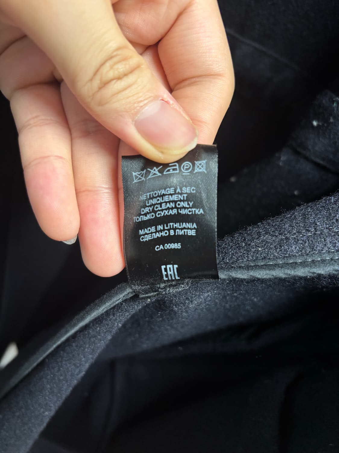 이자벨마랑 Obrentano Coat 네이비 M사이즈 (105) 상품이미지7