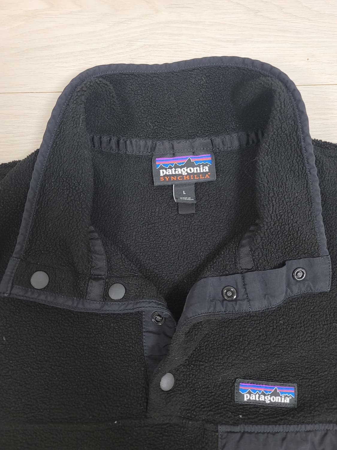 [여자 L] 파타고니아 신칠라 라이트웨이트 올블랙 상품이미지4