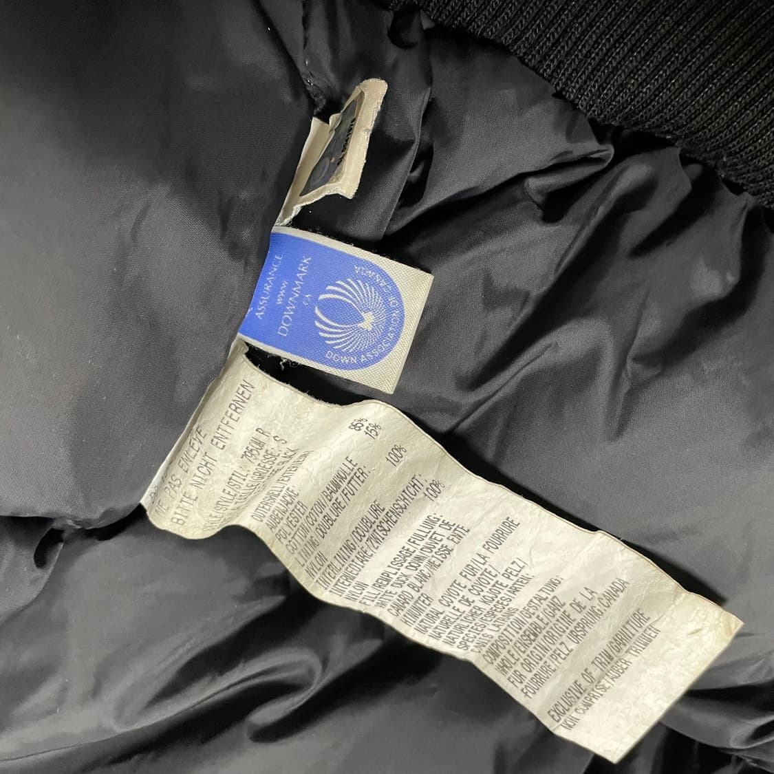 정품 S) 캐나다구스 칠리왁 숏 패딩 100 상품이미지6