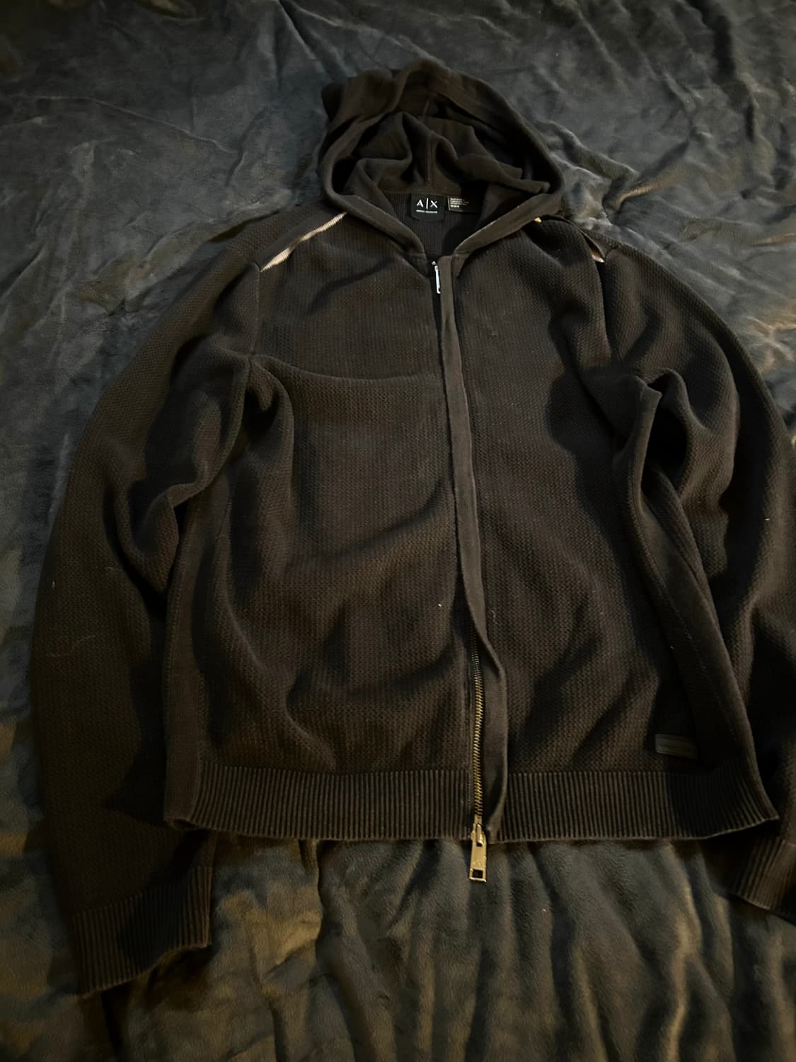 Armani Exchange 2way Slim Hoodie Zip Up 상품이미지1