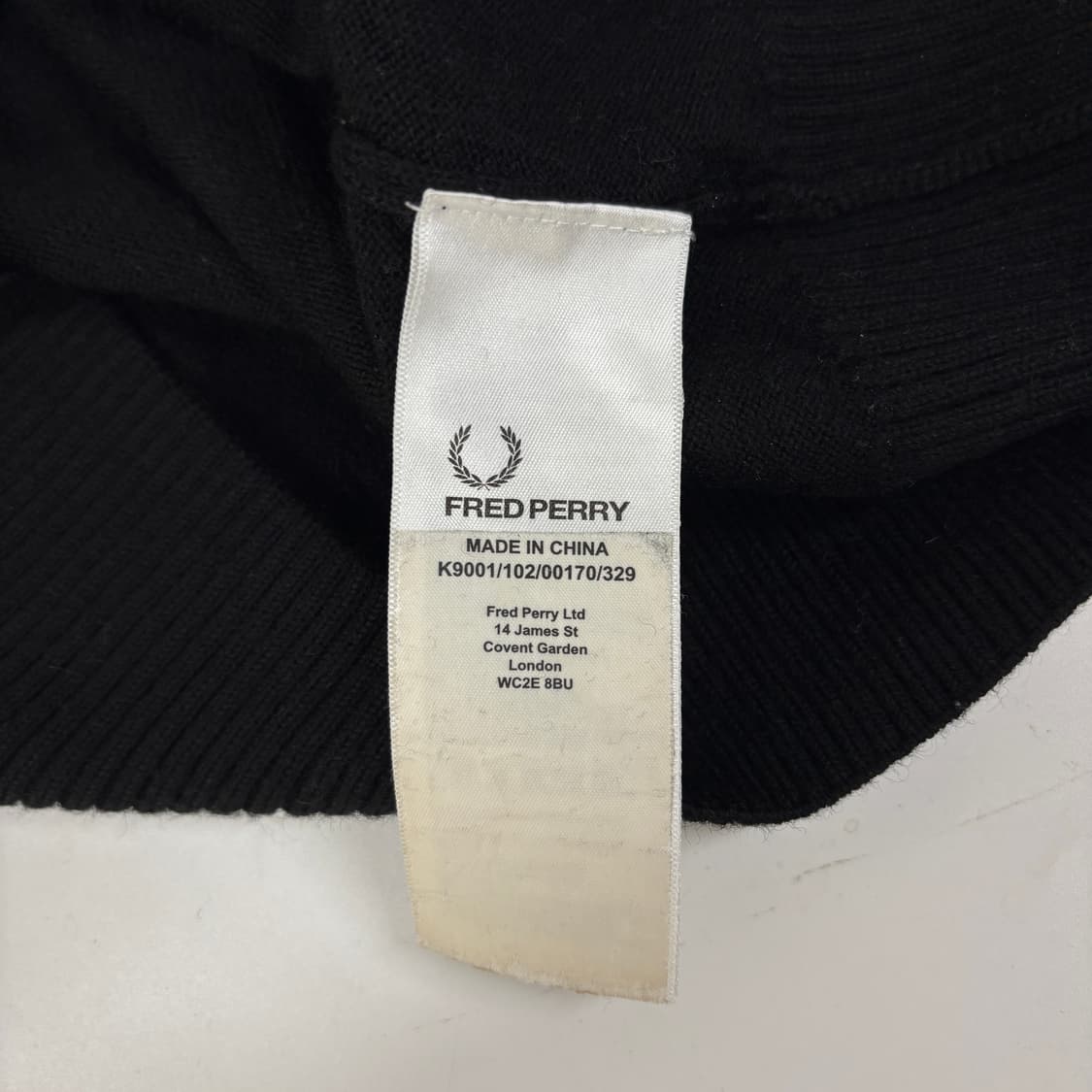 프레드페리 메리노울 니트 상품이미지7