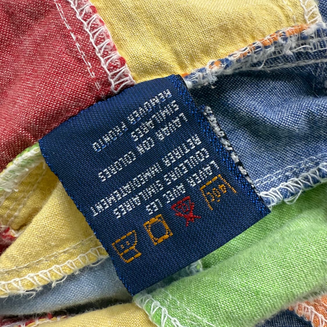 [L] 타미힐피거 패치워크 반팔 셔츠 상품이미지7