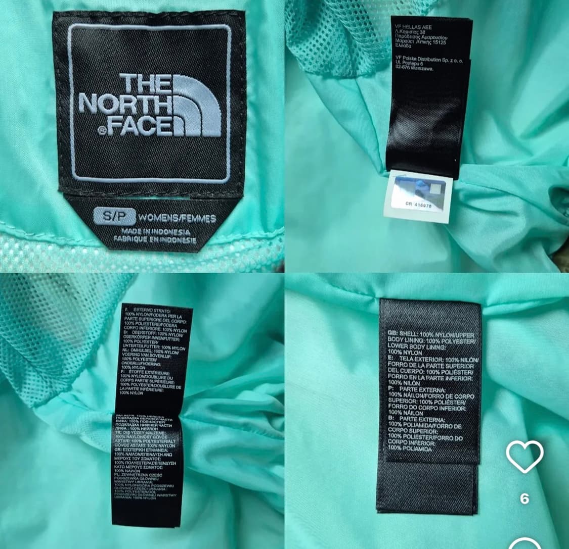 노스페이스 바람막이 윈드브레이커  민트 카키 브라운  상품이미지4