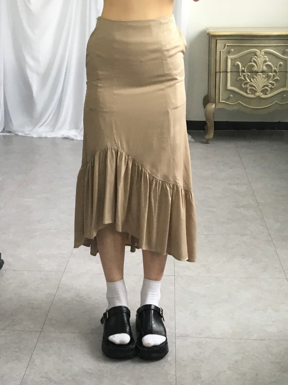 Unbalanced skirt 상품이미지4