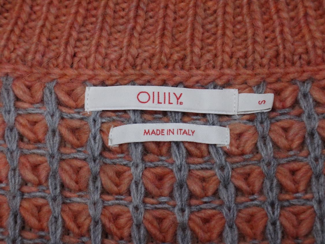(S) oilily 오일릴리 솔리드 니트 롱 가디건 상품이미지7