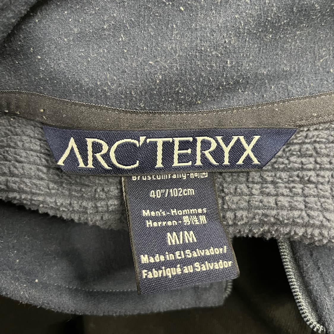 [정품/M] 아크테릭스 플리스 짚 넥 풀오버 b17 상품이미지6