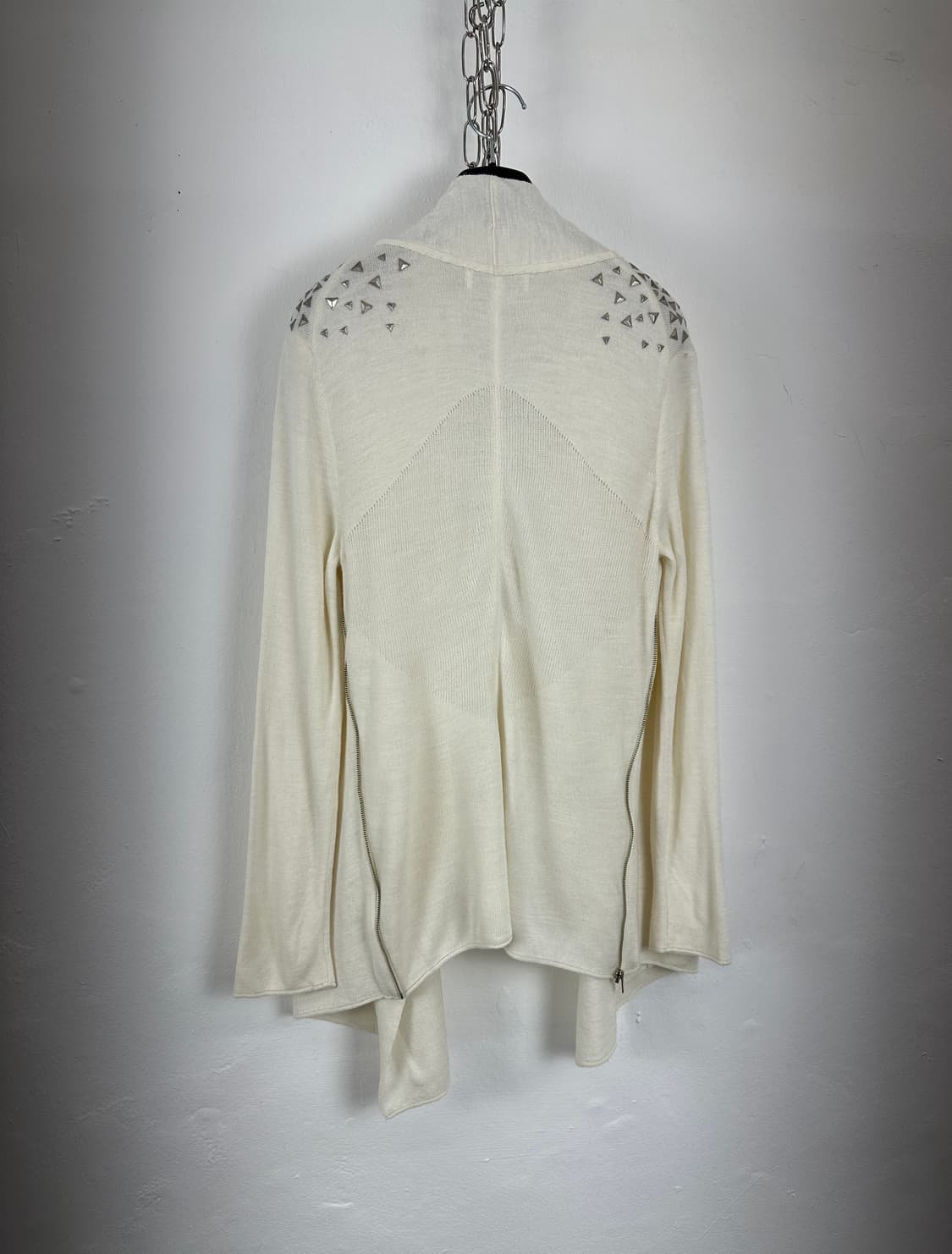 SYSTEM asymmetric drape stud cardigan 상품이미지9