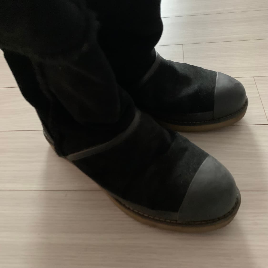 토리버치 스웨이드 블랙부츠 240 상품이미지8