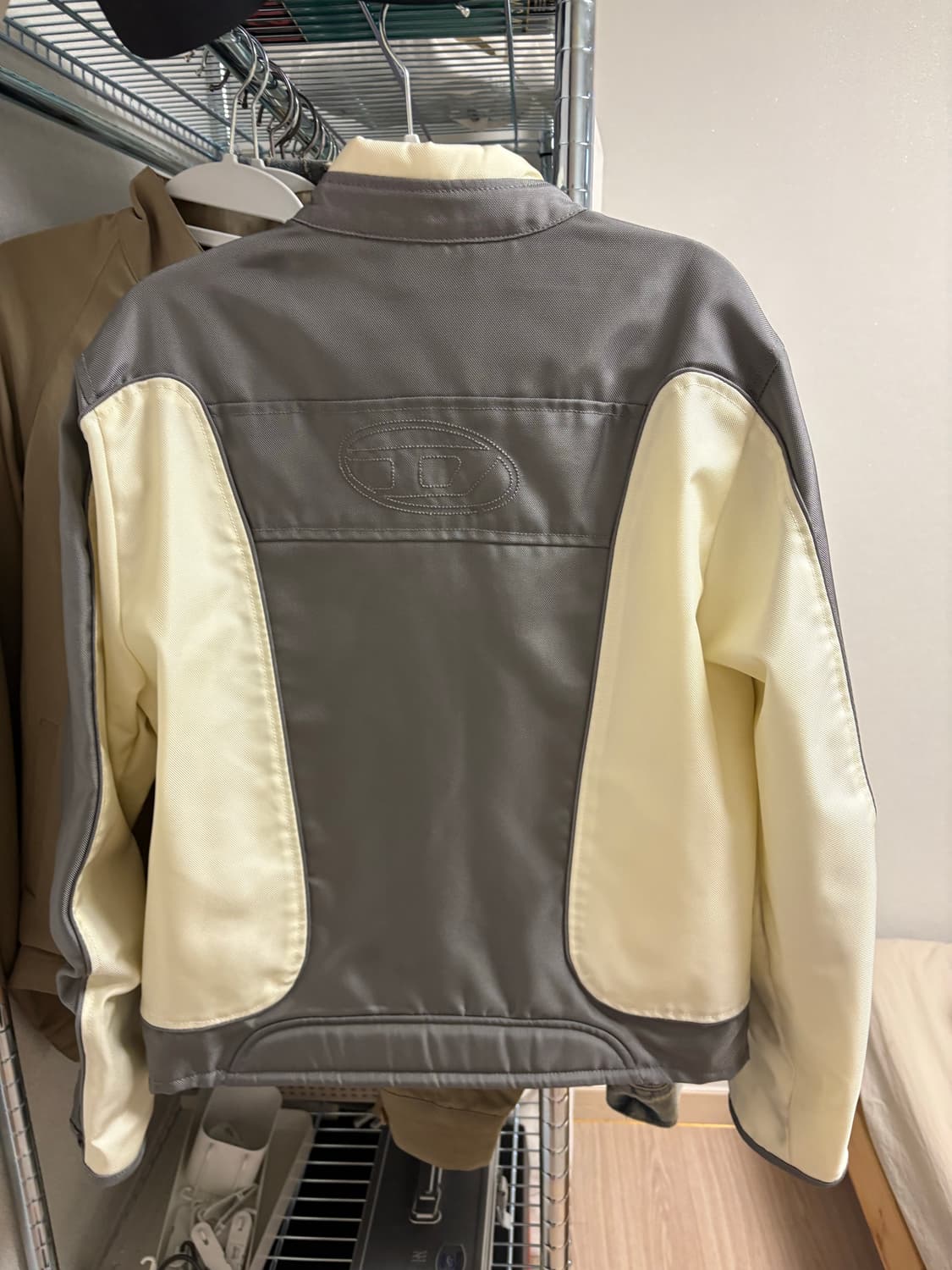 디젤 J-블링크 바이커 레이싱자켓 그레이 상품이미지2