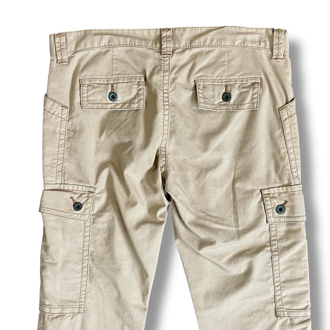 (32) 폴로 진스 베이지 카고 세미부츠컷 치노 팬츠 상품이미지4