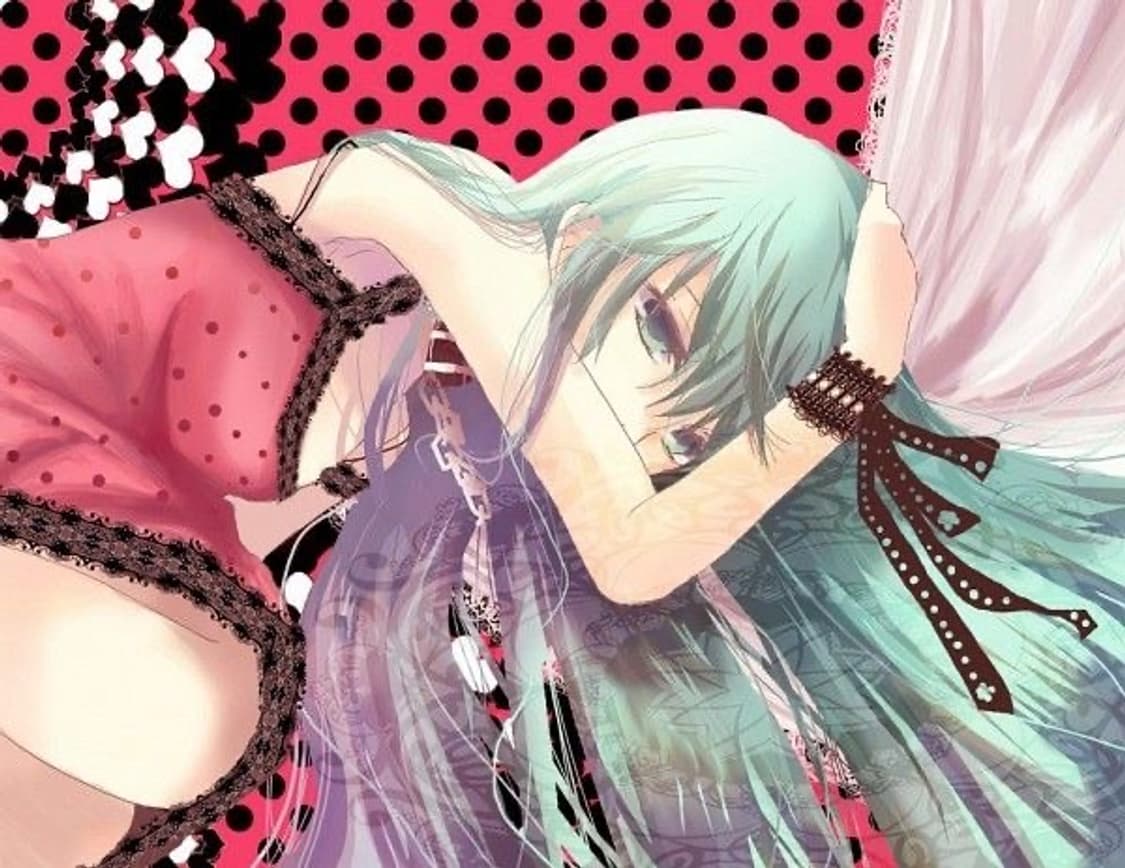 미쿠깔 갸루 민트 나시 상품이미지2