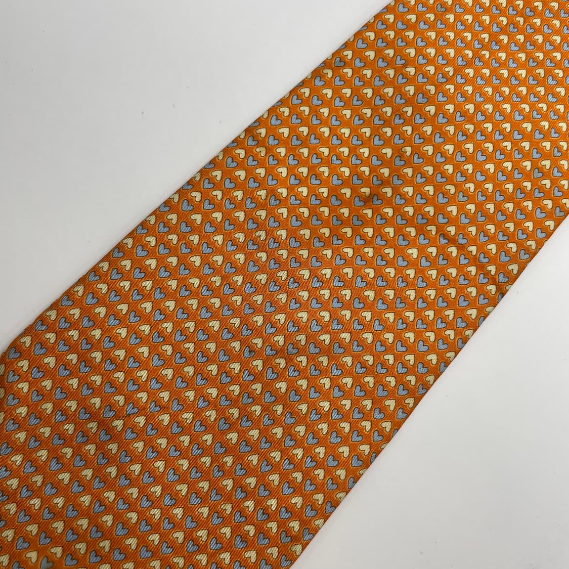 660) (Ferragamo) 살바토레페레가모 패턴 넥타이(미세오염) 상품이미지2