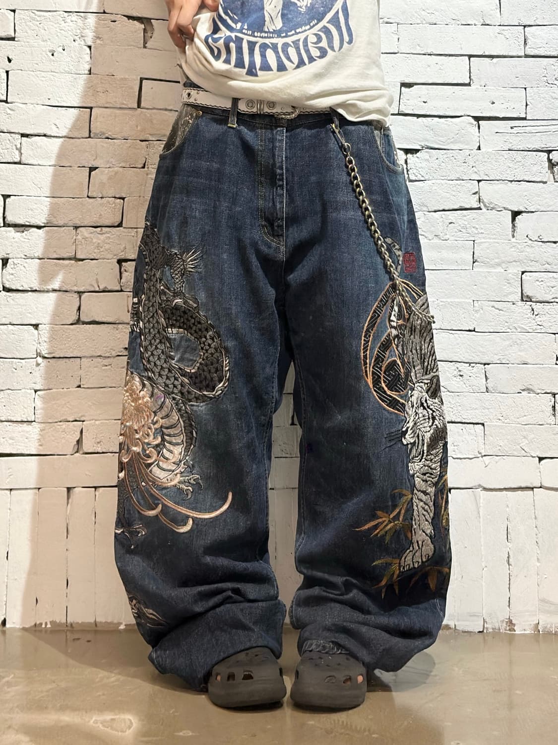 Karakuri tamashii Oriental pants 상품이미지1