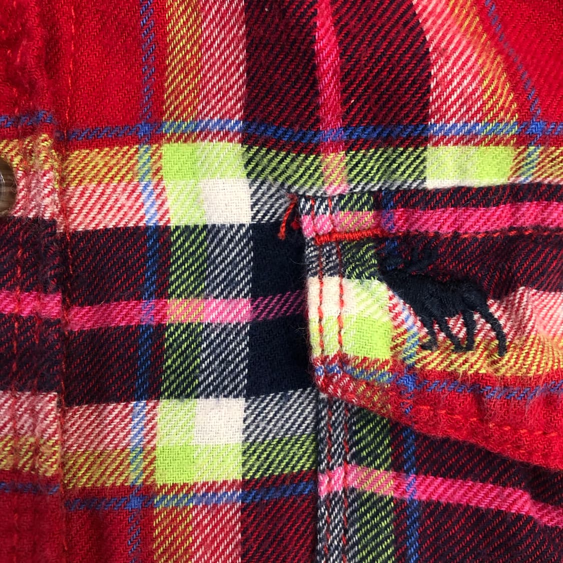 아베크롬비 체크 셔츠 상품이미지3