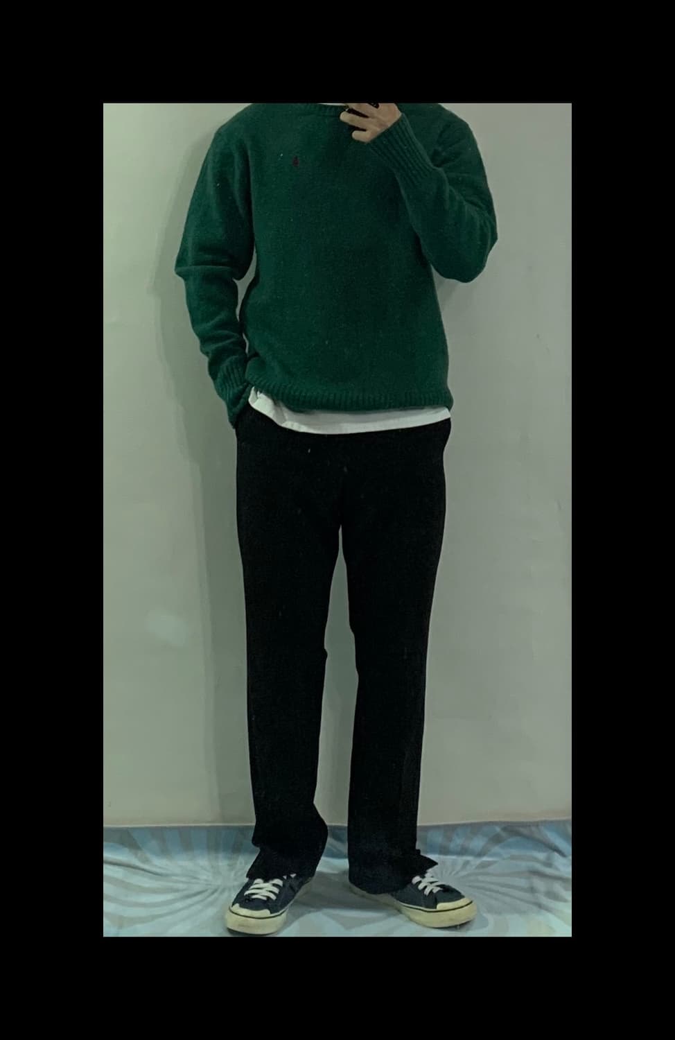 폴로 랄프로렌 딥그린 니트 상품이미지2