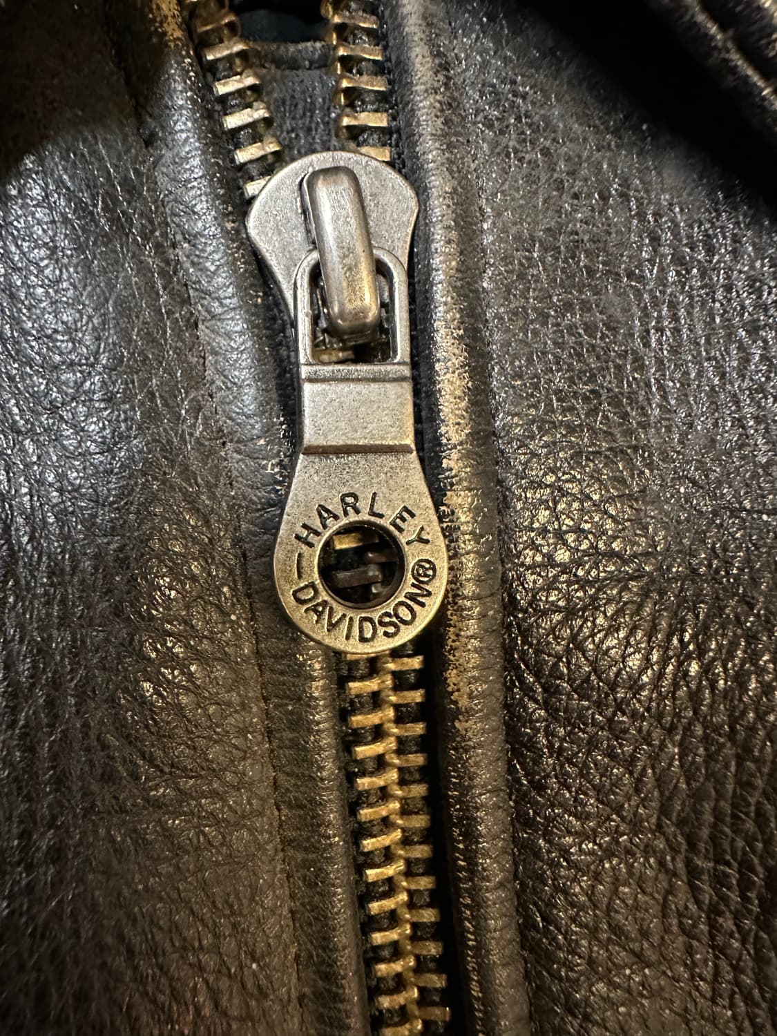 00s 할리데이비슨 헤비웨이트 통가죽 자켓 - XL 상품이미지10