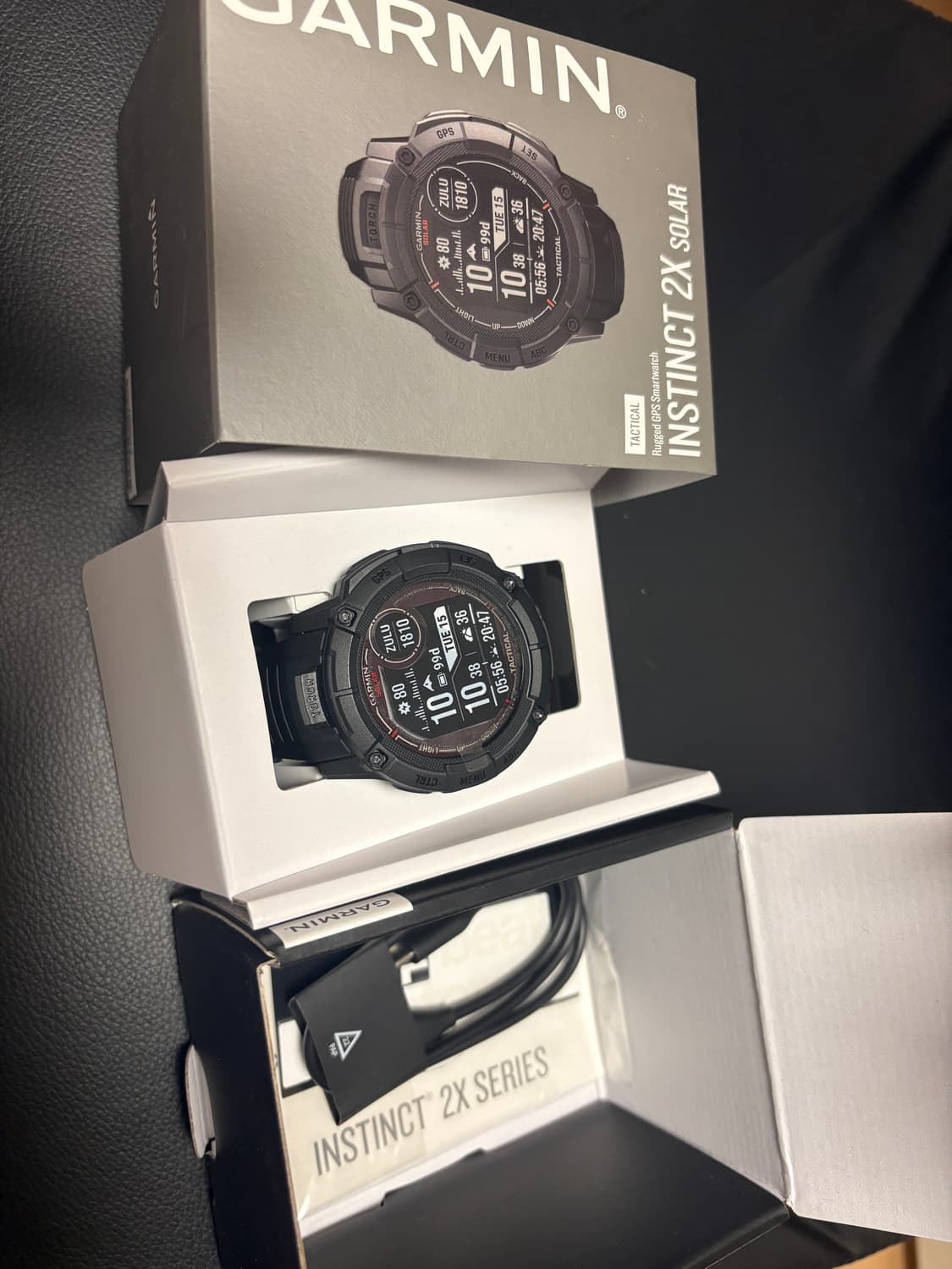 가민 인스팅트 2x 솔라 블랙(택티컬)  상품이미지3