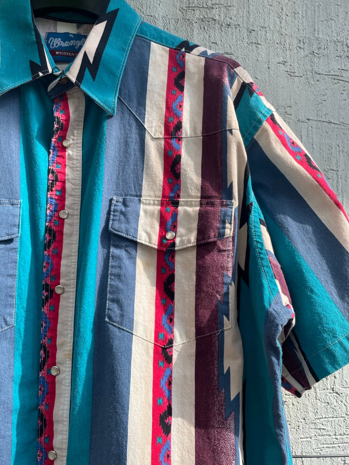 Wrangler vintage western shirt 상품이미지2