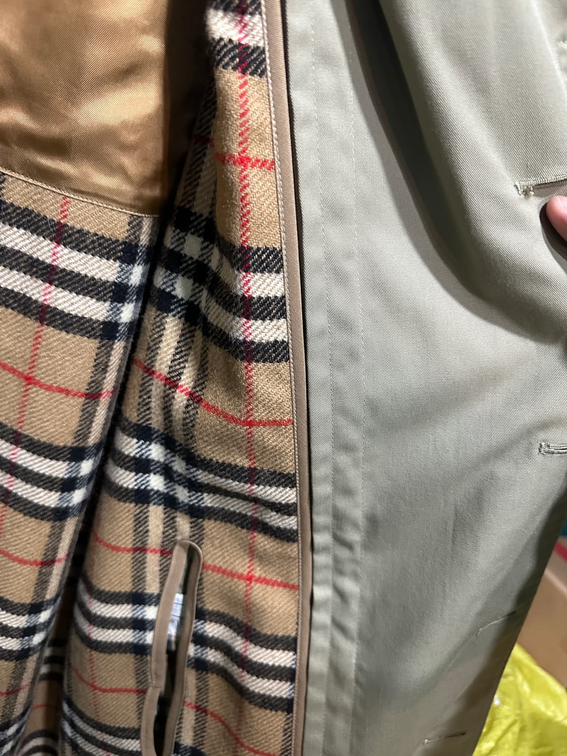 버버리 남성 트렌치코트 내피포함100-105 상품이미지4