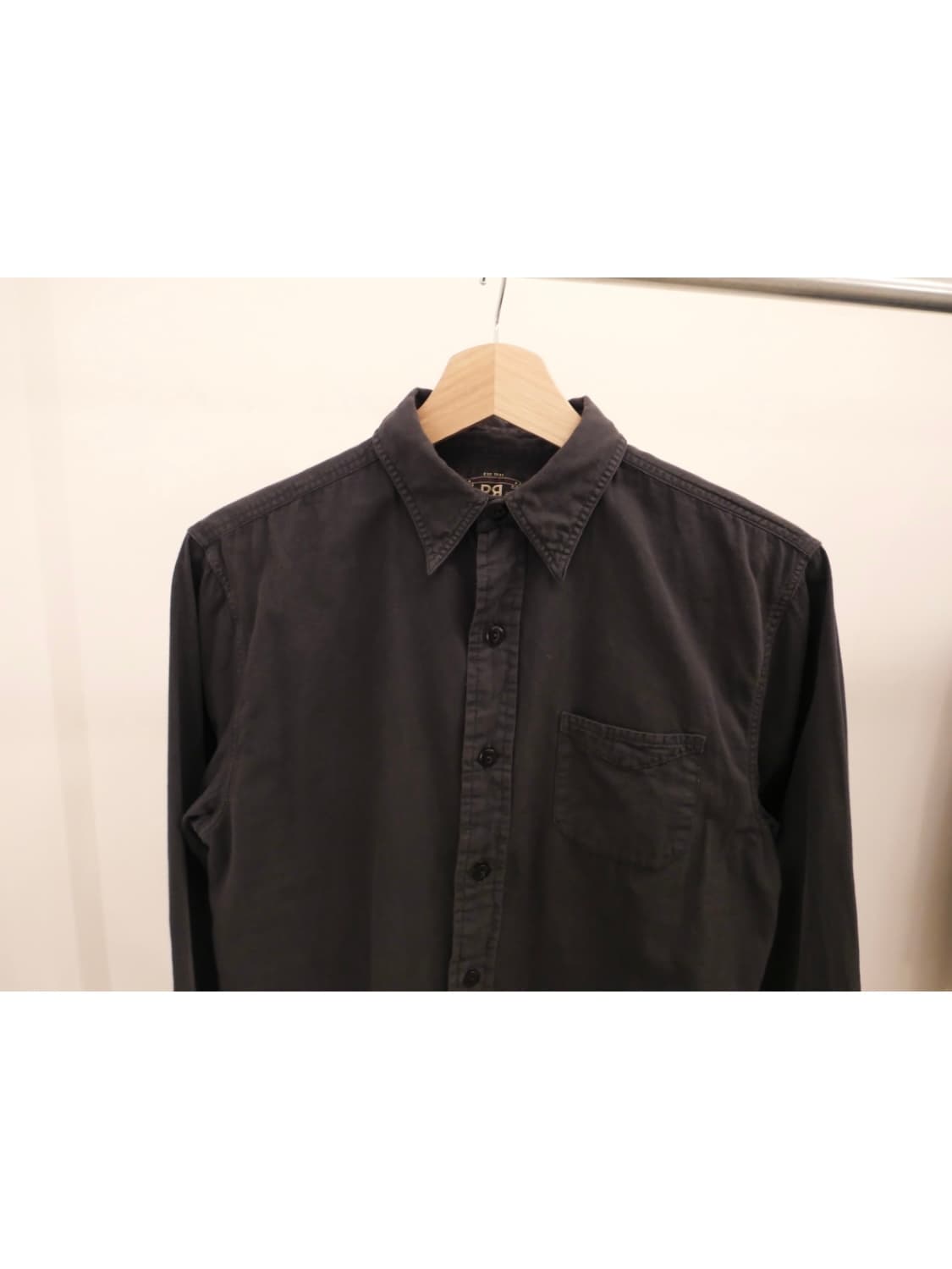 RRL 솔리드 코튼 셔츠 상품이미지1