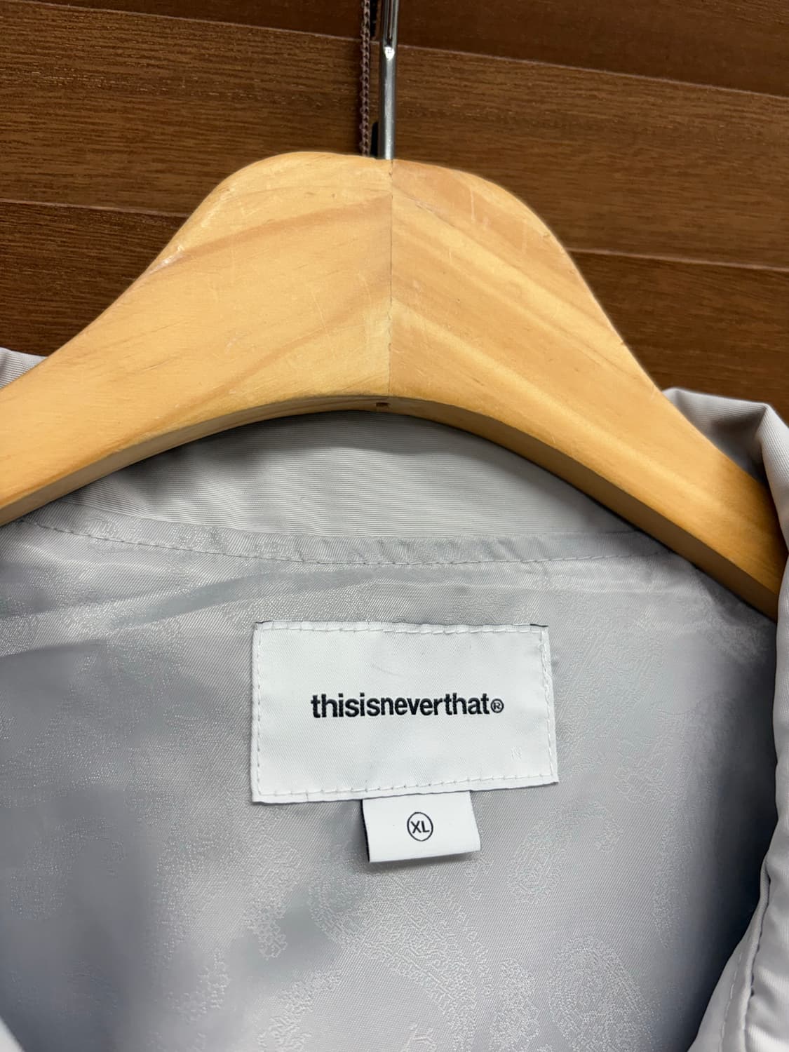 디스이즈네버댓 INTL Jacket Grey 바람막이 상품이미지8