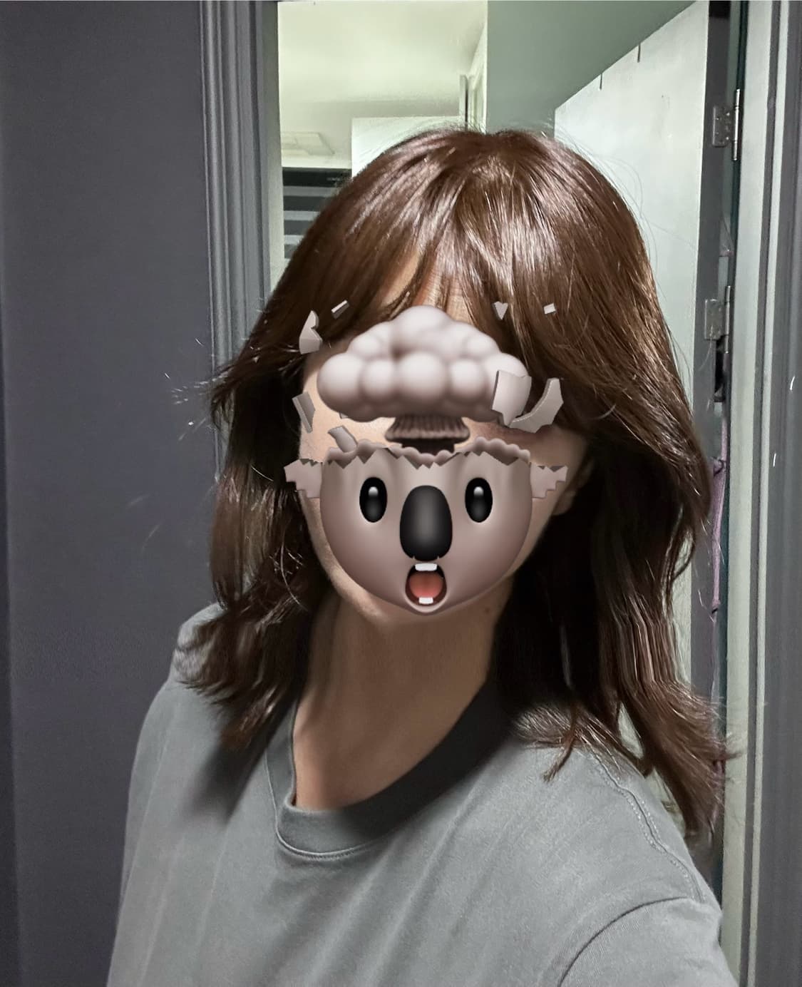 중단발 레이어드컷 인모 가발(박승철 스튜디오) 상품이미지2