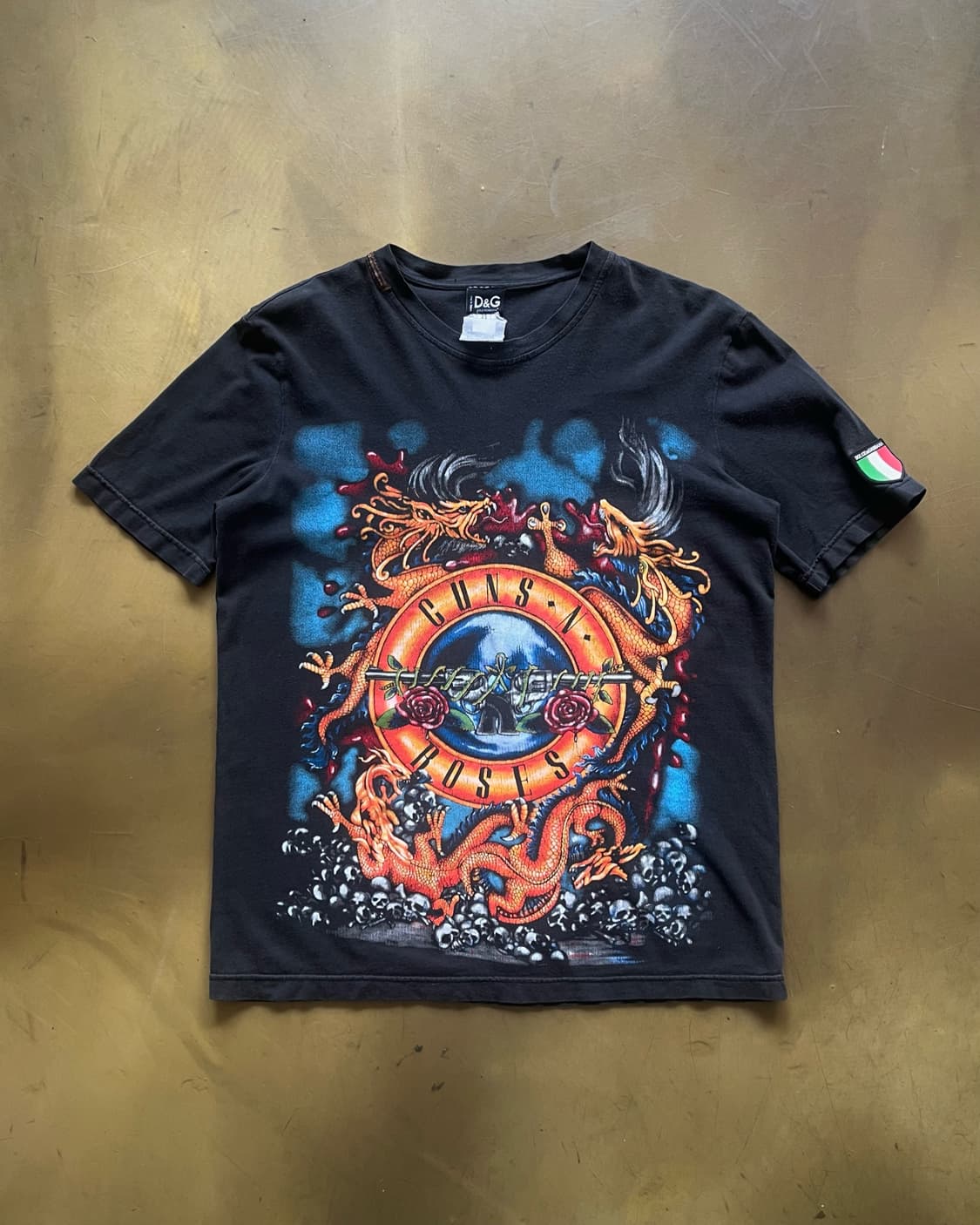 2000s D&G "Guns N' Roses" Print T-Shirt 상품이미지5