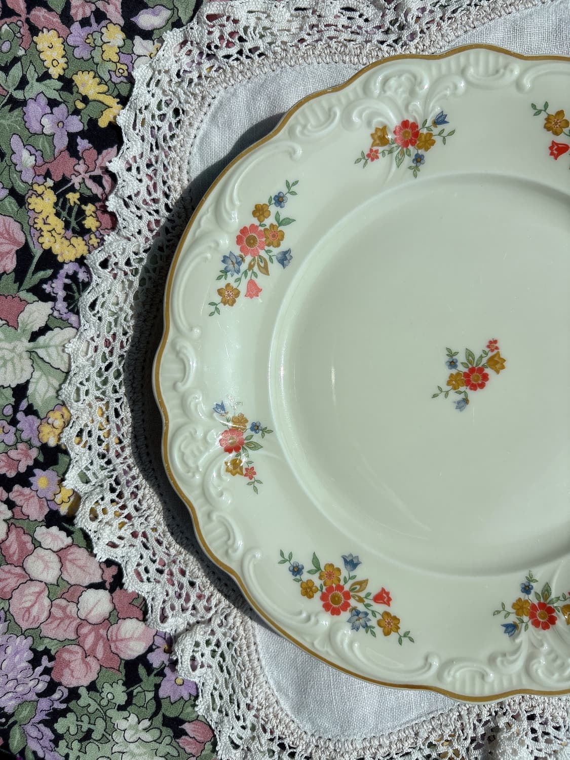 독일 올드 티르센로이트 바바리아 디저트 접시 상품이미지2