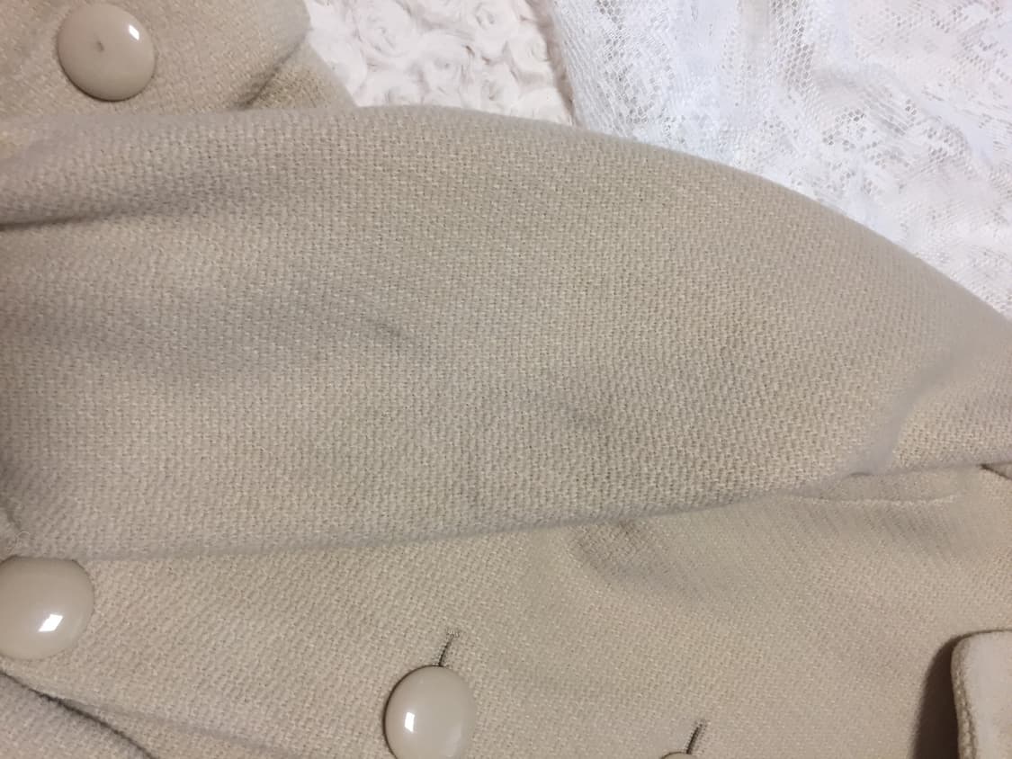 빈티지 베이지 리본 코트 상품이미지4