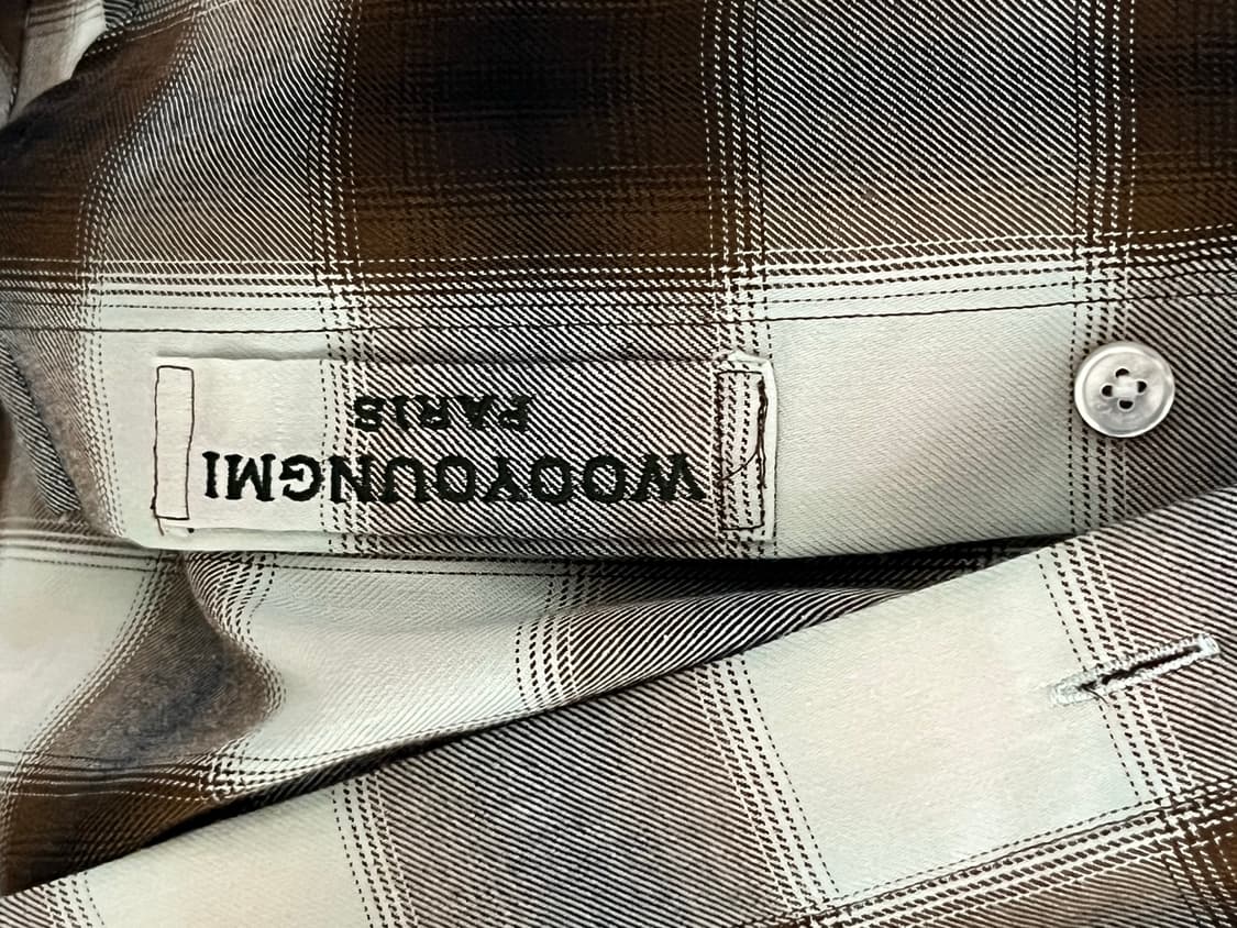 우영미 체크 셔츠 상품이미지7