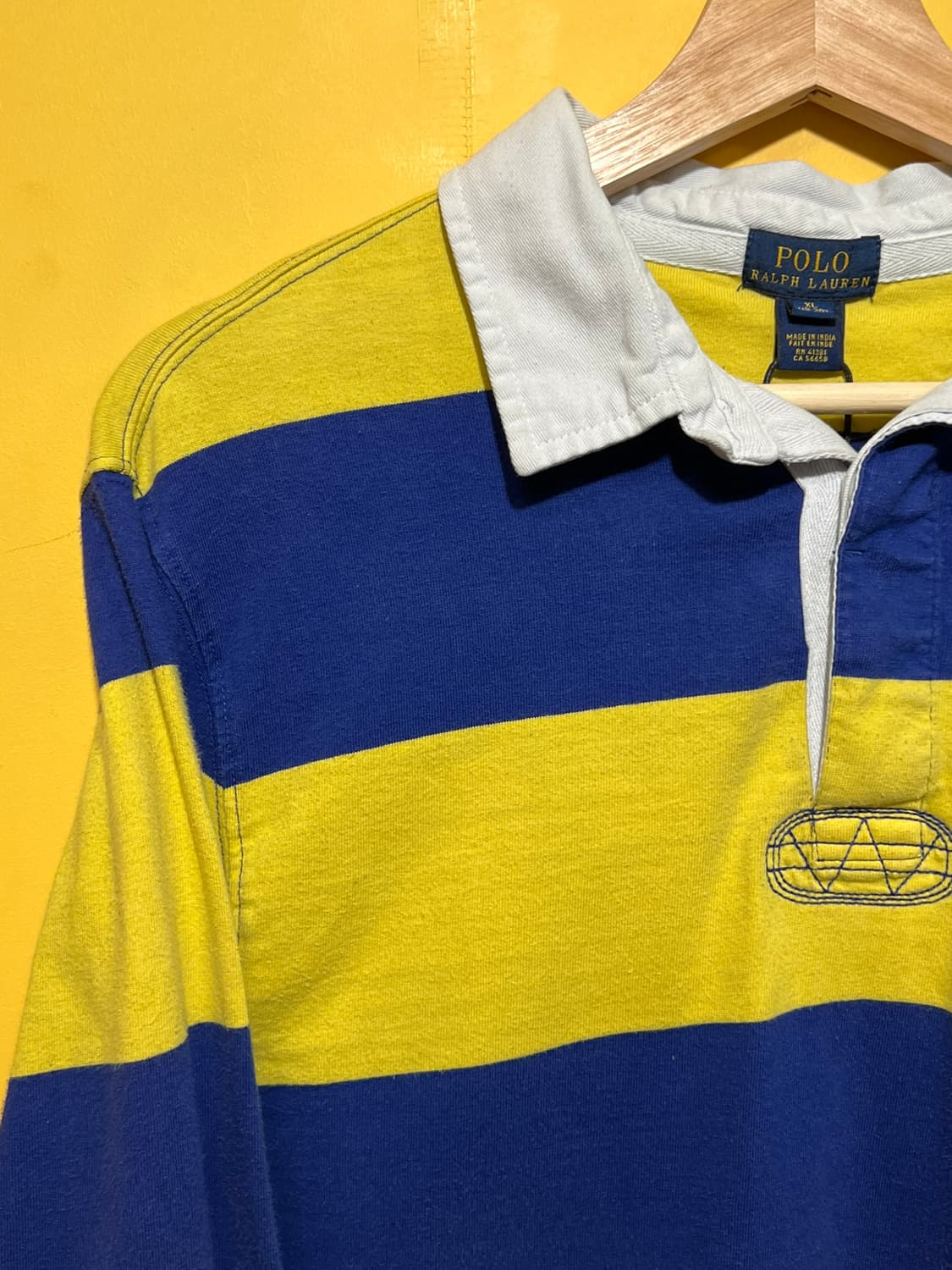 [M] 폴로 랄프로렌 와이드 스트라이프 럭비 셔츠 상품이미지3