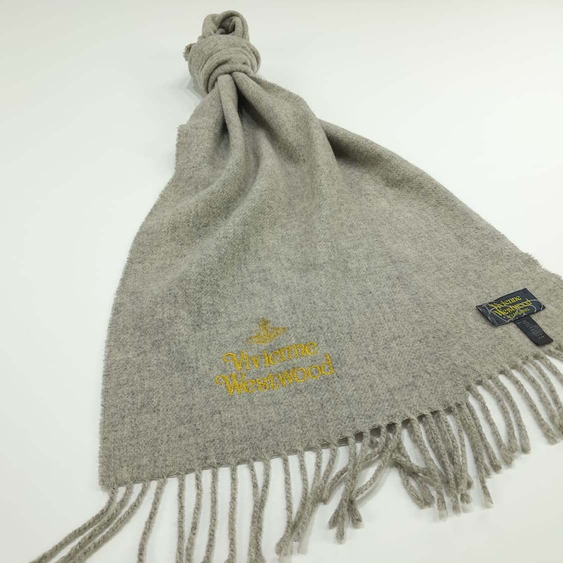 MX123 비비안 웨스트우드 그레이 목도리 머플러 상품이미지2