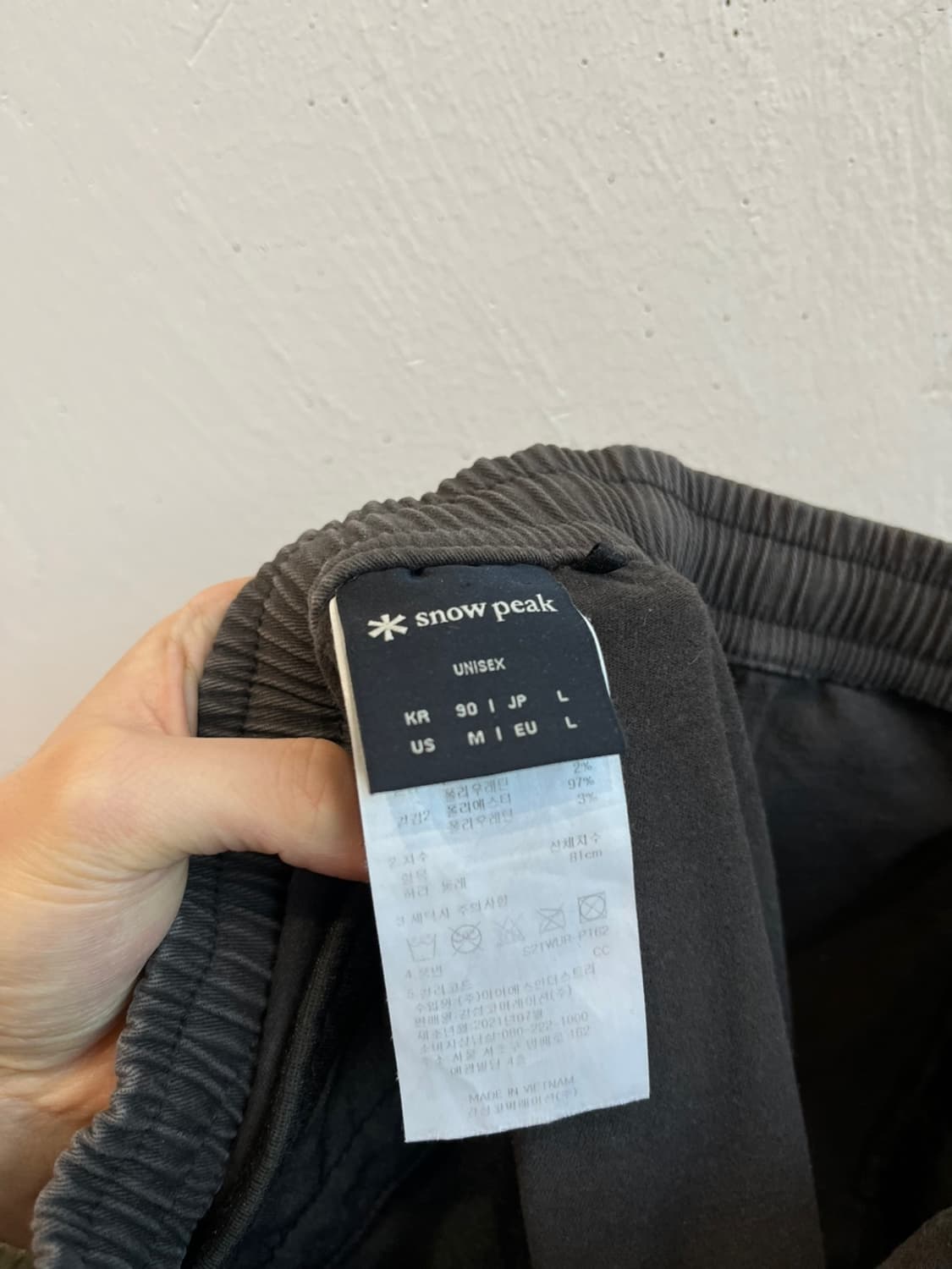 스노우피크 카고 조거팬츠 상품이미지5