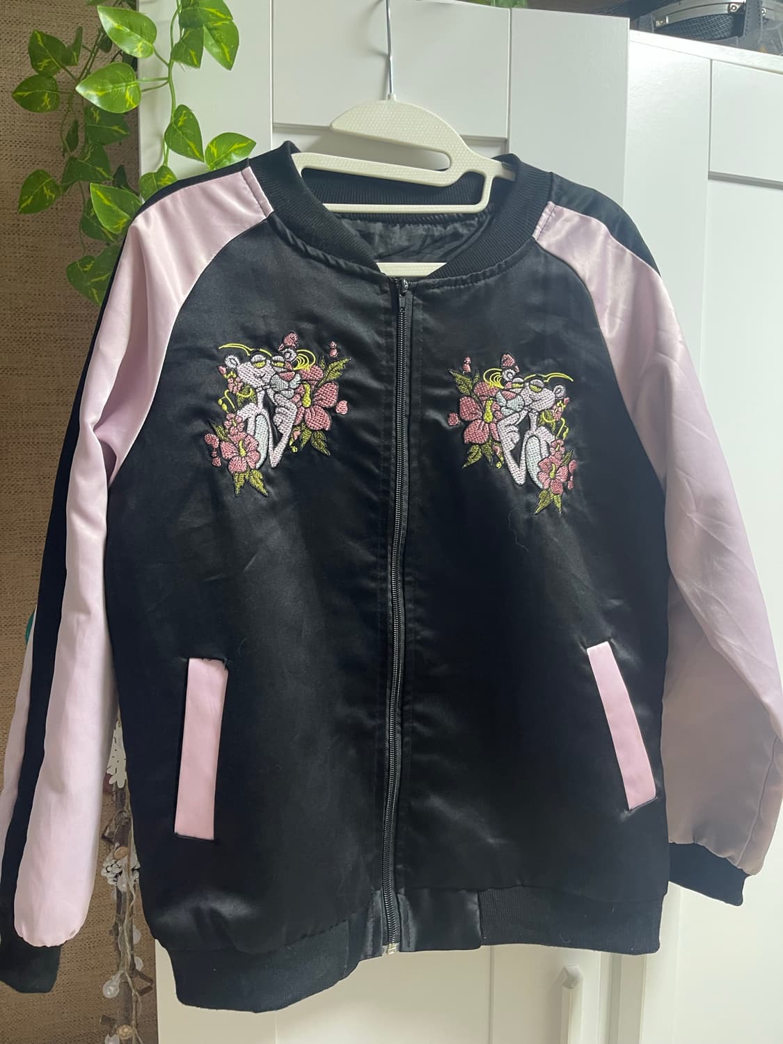 참스 핑크팬더 스카쟌 일본 분홍색 점퍼 상품이미지1