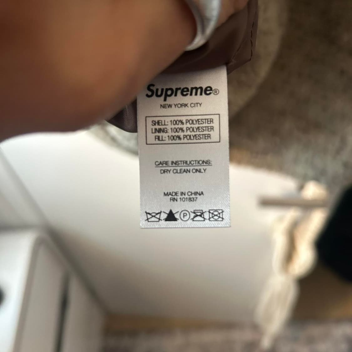 슈프림 스노우플레이크 토글 플리스 자켓 상품이미지5