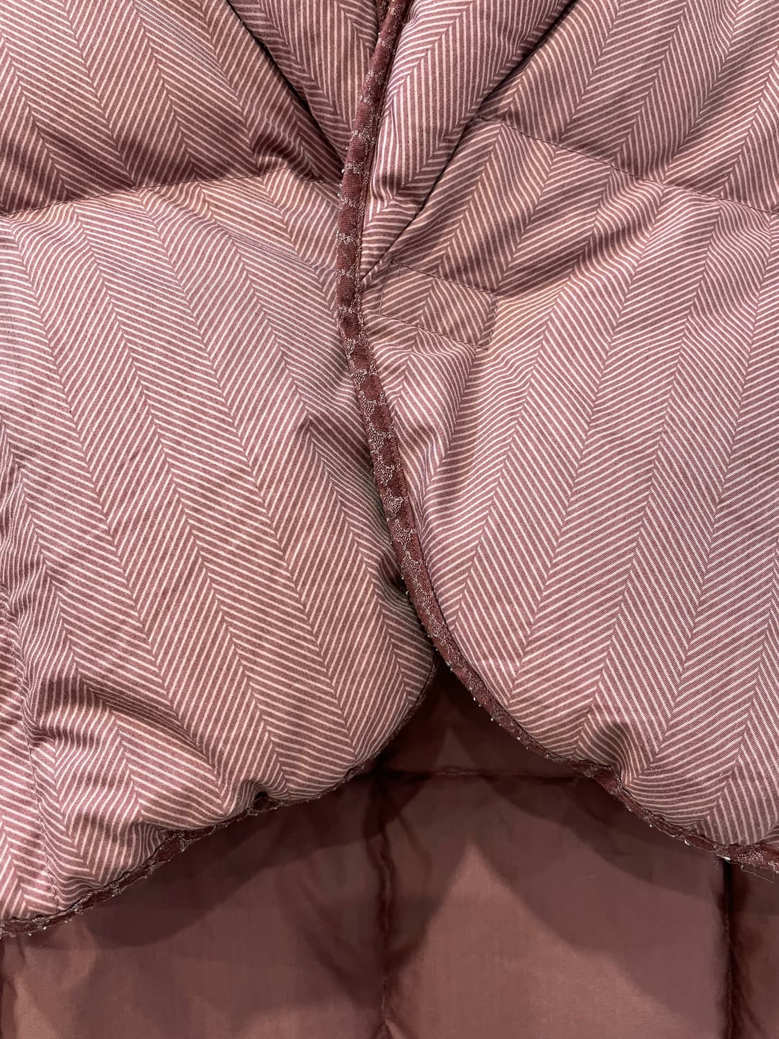 올드 셀린느 패딩 퀼팅 케이프  상품이미지3