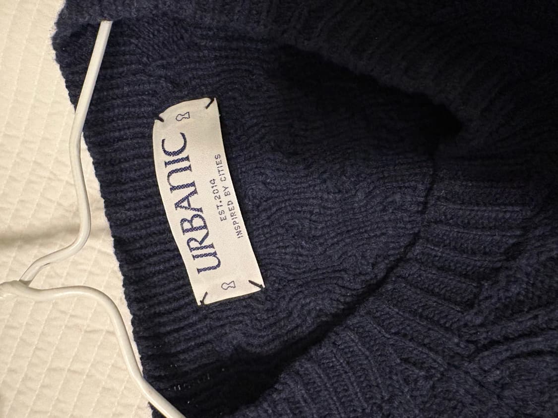 얼바닉30 케이블 니트 상품이미지3