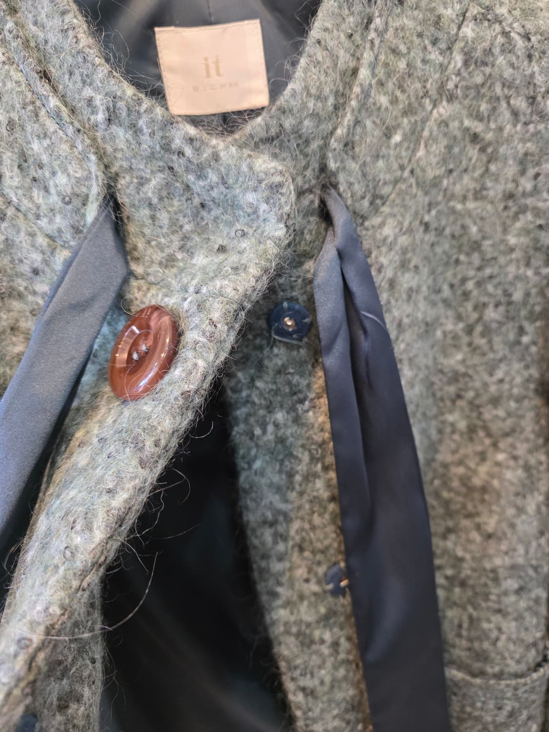 it MICHAA 그린리본 숏 자켓 상품이미지6