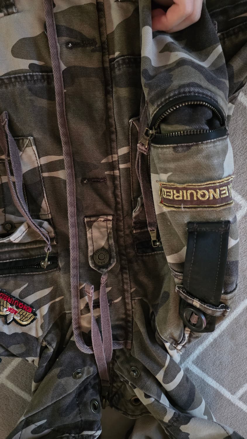 ASK 카모 밀리터리
 야상자켓 상품이미지4