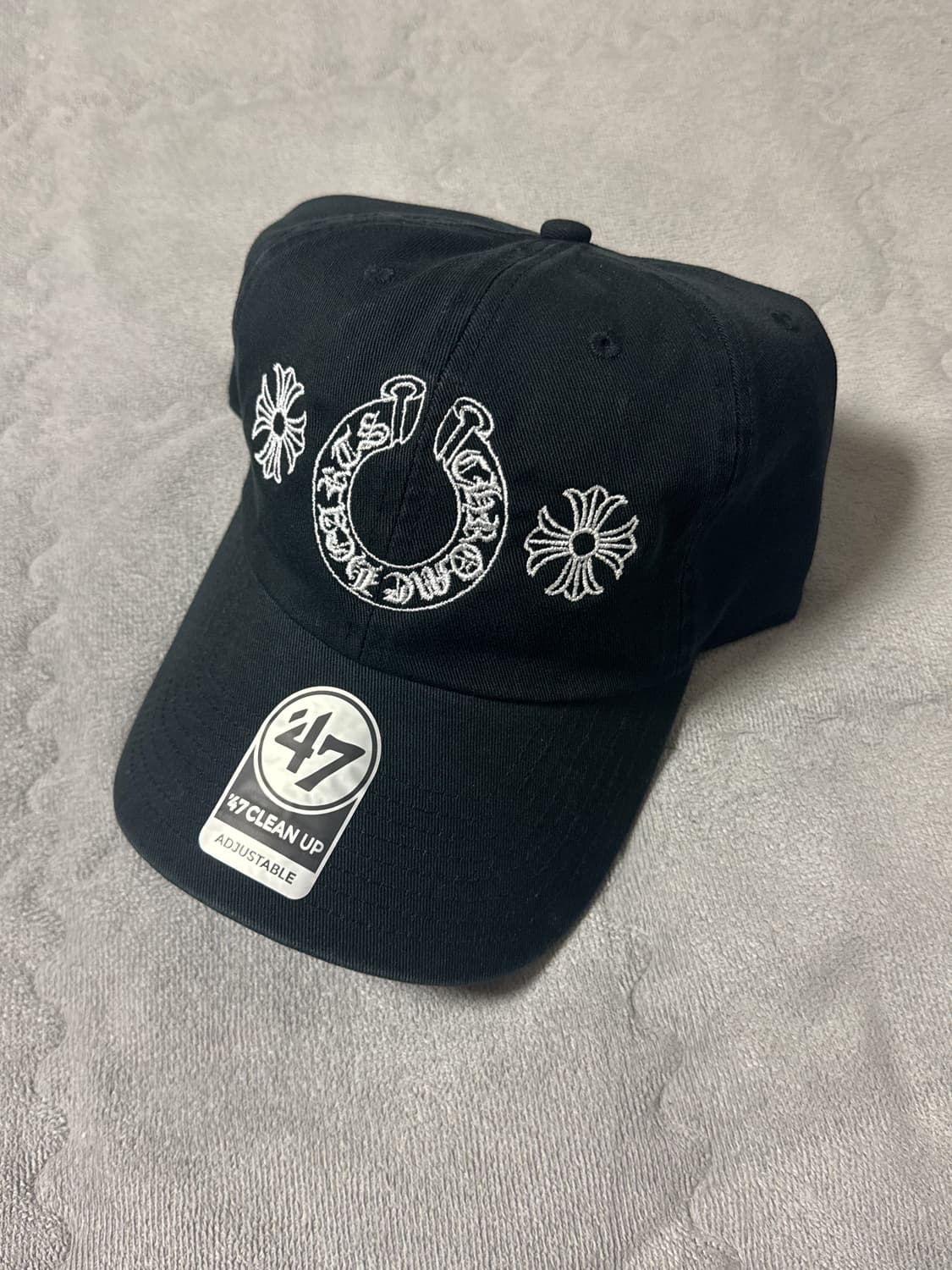 nptsss 크롬하츠 볼캡 블랙 상품이미지1