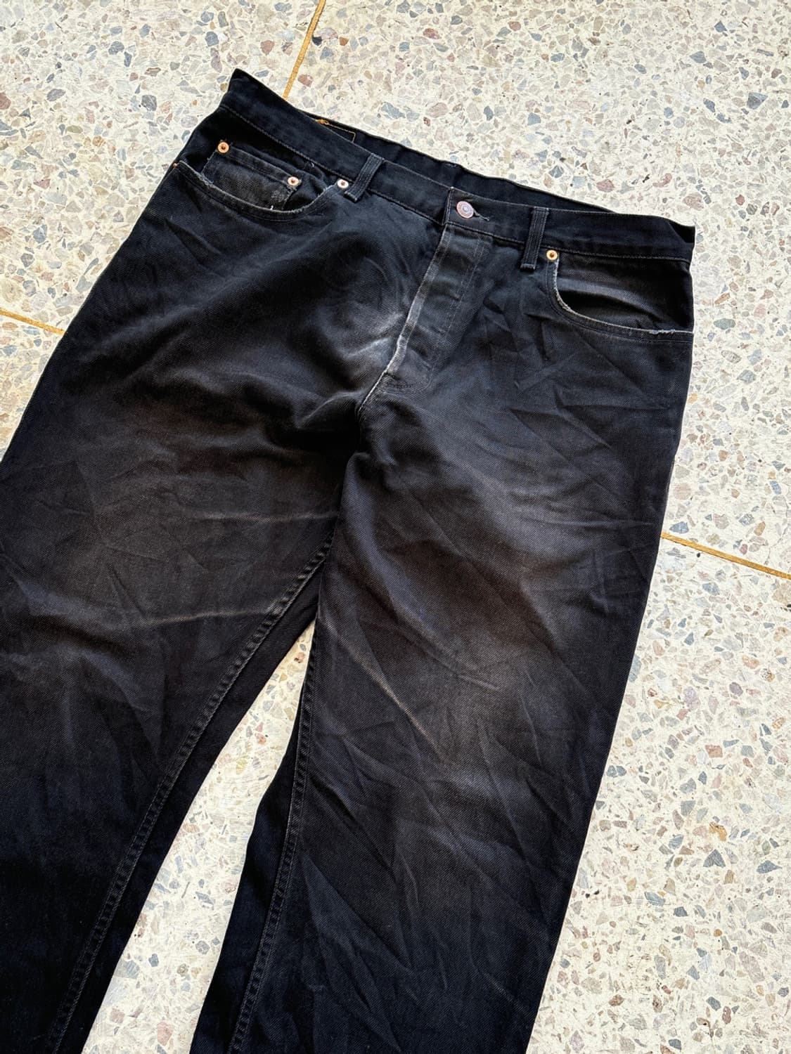 90‘s 리바이스 618 블랙 오렌지탭 상품이미지7