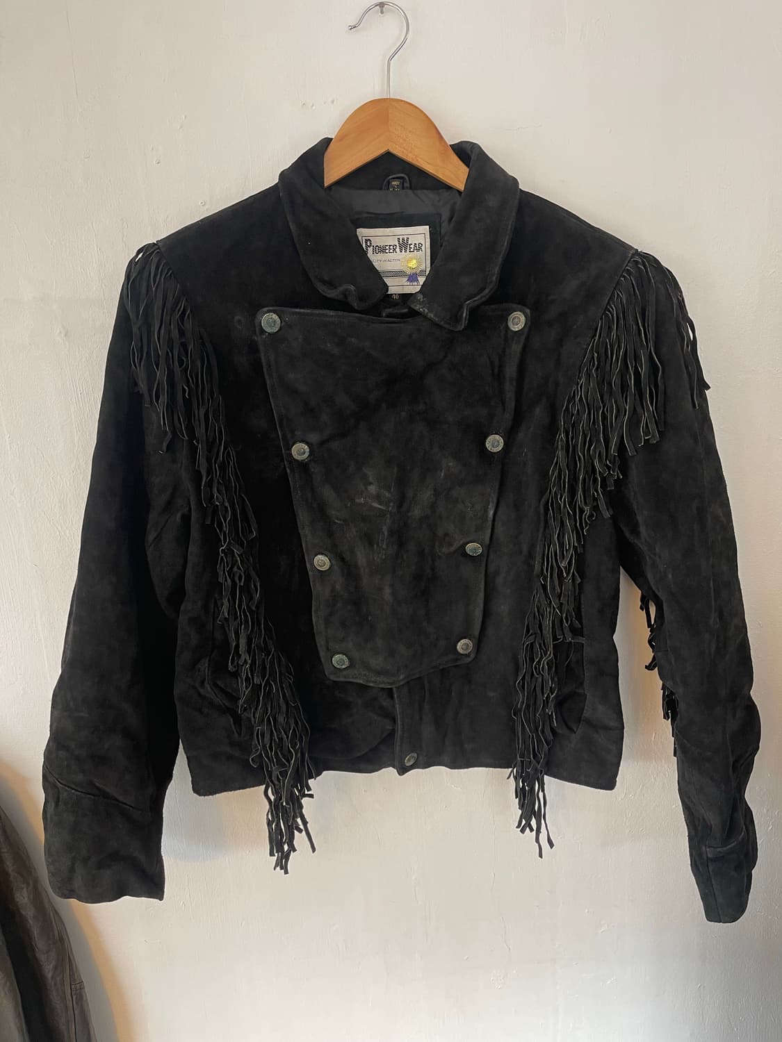 파이오니어 웨어 프린지자켓 판매합니다 40 사이즈  상품이미지1