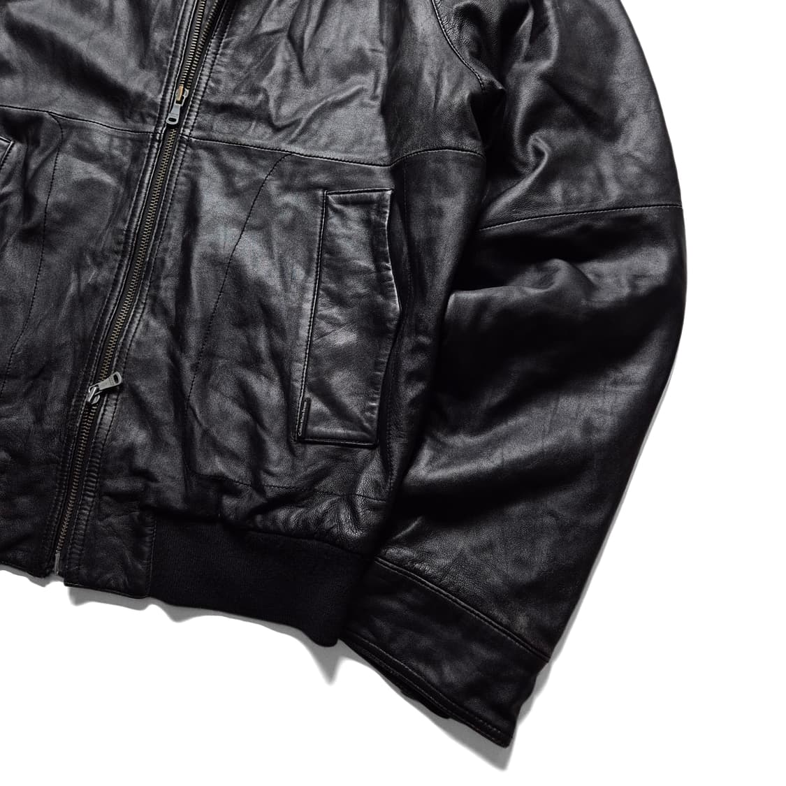 [M] 캘빈클라인 양가죽 블루종 자켓 상품이미지4